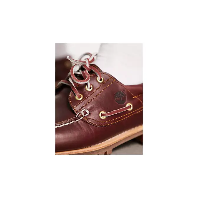 Timberland Authentic 3-Eye Classic Boat Burgundy | Where To Buy