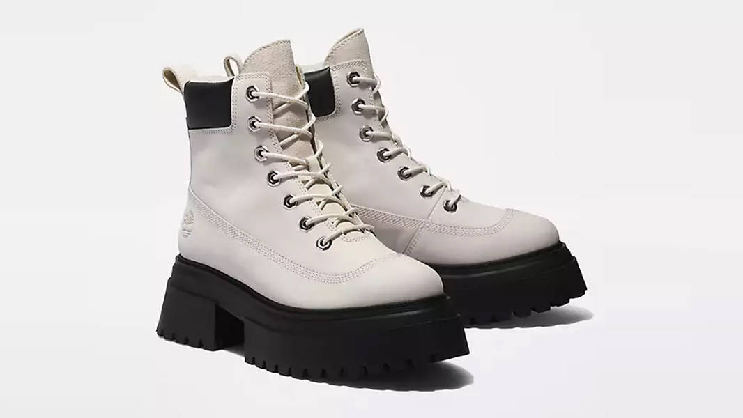 White nubuck hot sale timberland boots