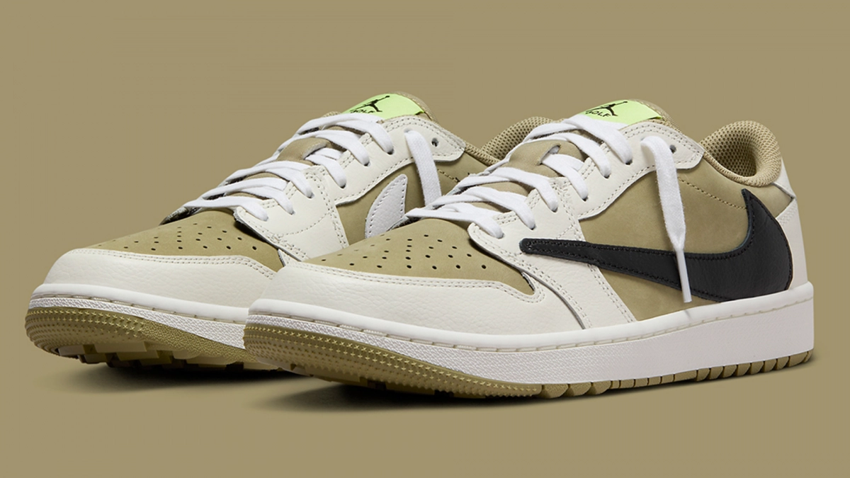 Travis Scott x Nike Air Force 1 Comes Up With Fontanka GS Low Golf Olive Black