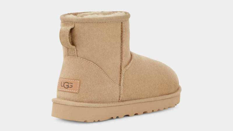 UGG Classic Mini II Boots Mustard Seed Back