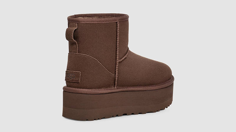 UGG Classic Mini Platform Boots Burnt Cedar 1134991-BCDR Back