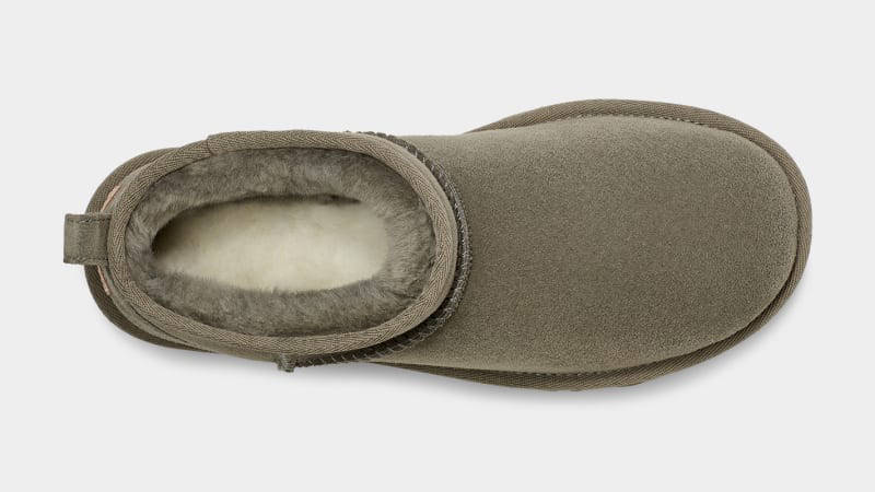 UGG Classic Ultra Mini Boot Moss Green 1116109-MSG Top