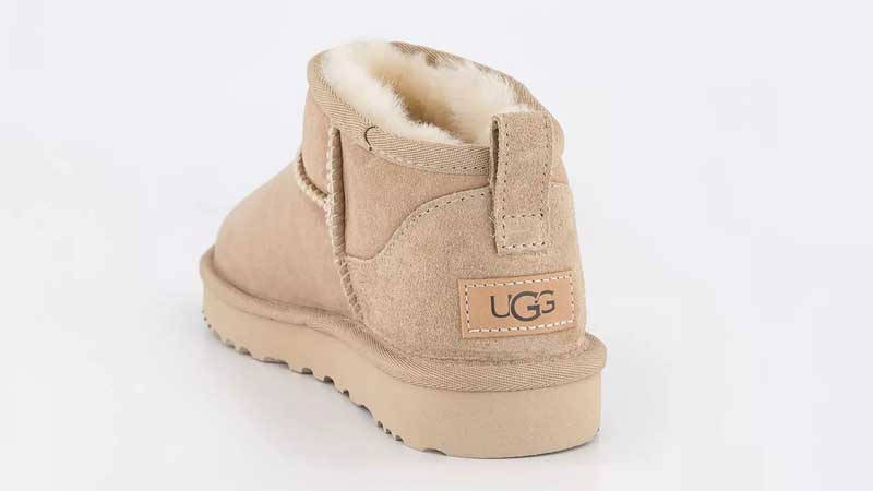 UGG Classic Ultra Mini Boots Sand Back