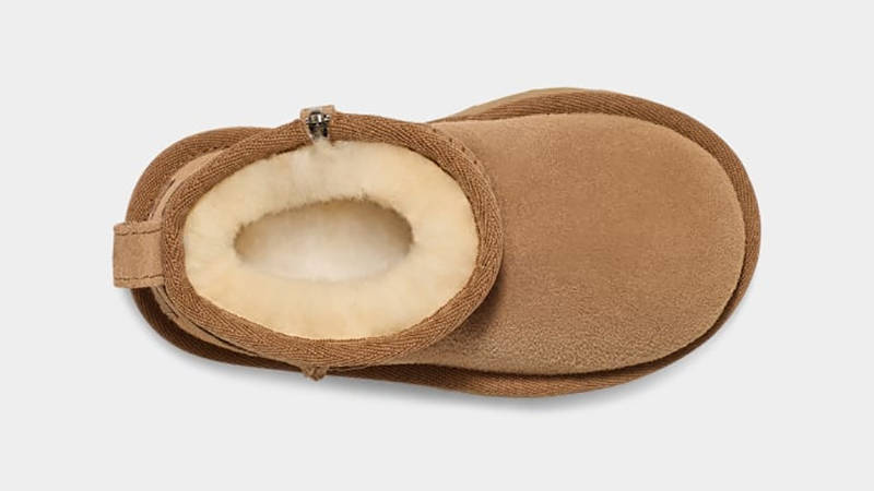UGG Classic Ultra Mini Boots Toddler Chestnut 1130750T-CHE Top