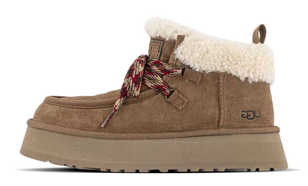 UGG Funkarra Cabin Cuff Slippers Chestnut