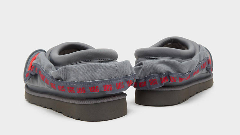 UGG Tasman SZ Grey Red BACK