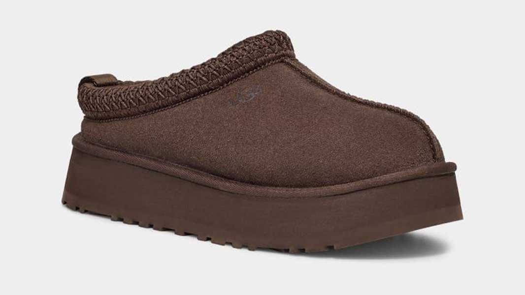 UGG Tazz Slippers Chocolate Front