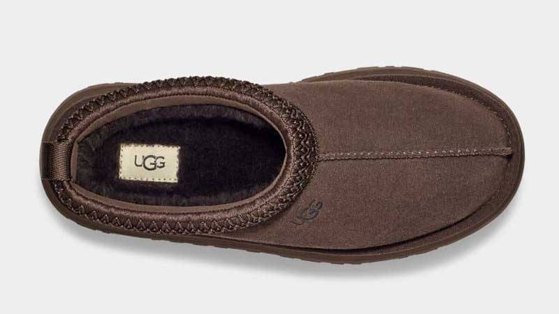 UGG Tazz Slippers Chocolate Middle