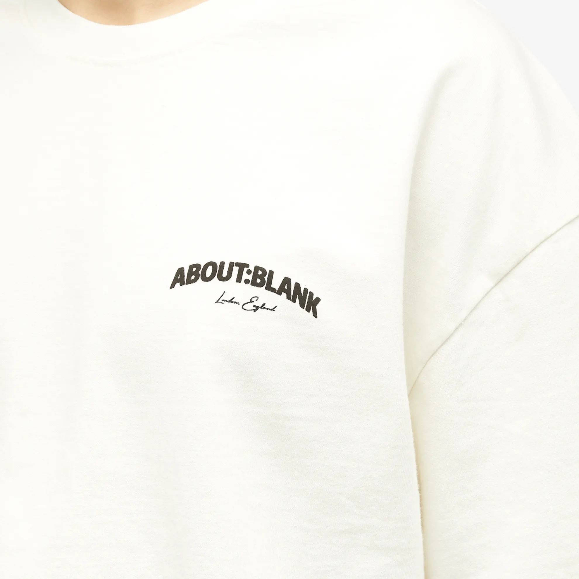 about:blank Arched Logo T-Shirt | Where To Buy | ab-2023-0116