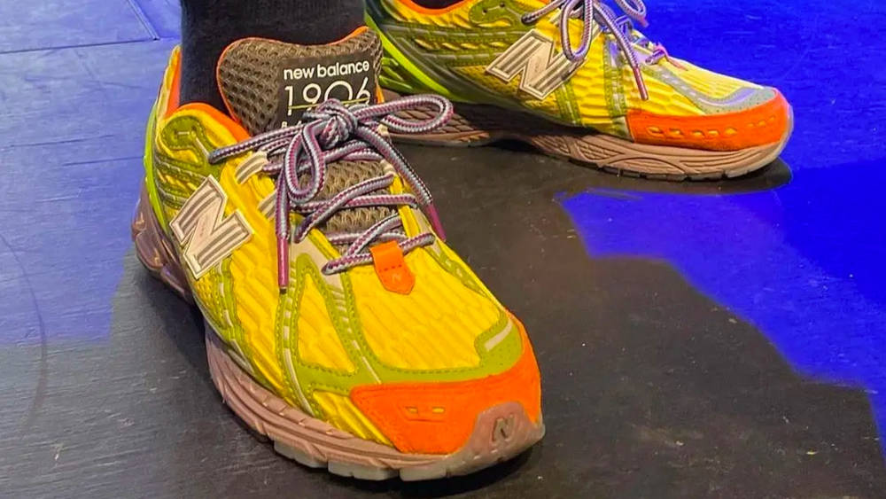 Image via fullress The Upcoming Action Bronson x New Balance 1906R is Spotted in a Yellow Tint