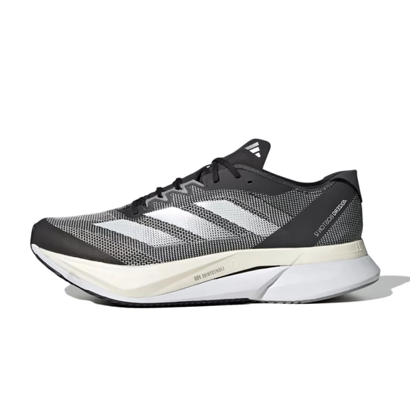 adidas Adizero Boston 12 Black White Carbon ID4234