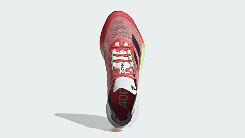adidas Adizero Boston 12 Scarlet Solar Red IG3329 Top