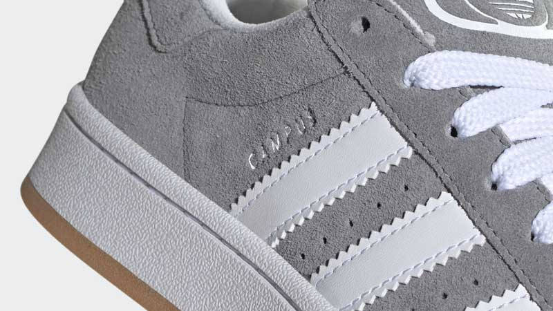 adidas Campus 00s GS Grey Closeup