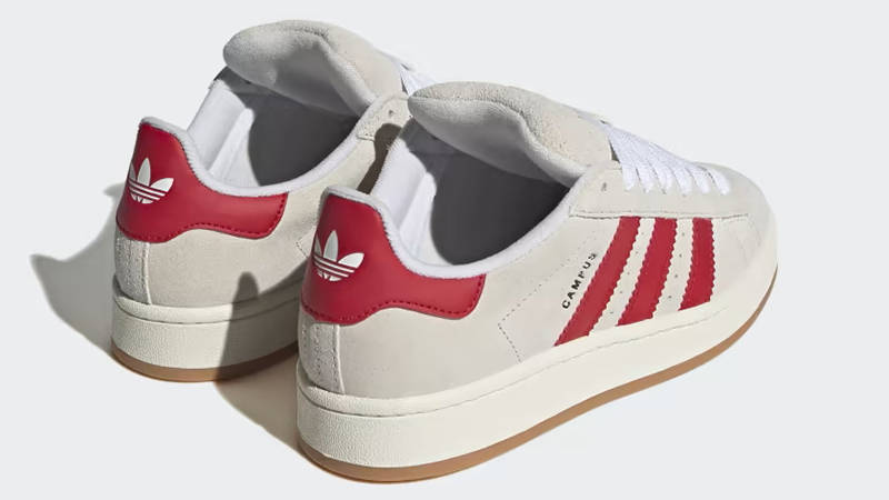 adidas Campus 00s White Better Scarlet GY0037 Back