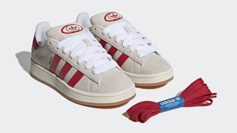 adidas Campus 00s White Better Scarlet GY0037 Front
