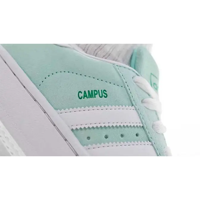adidas page with captcha on facebook search Clear Mint On Foot Closeup