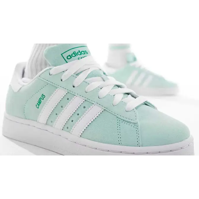 adidas page with captcha on facebook search Clear Mint On Foot Side