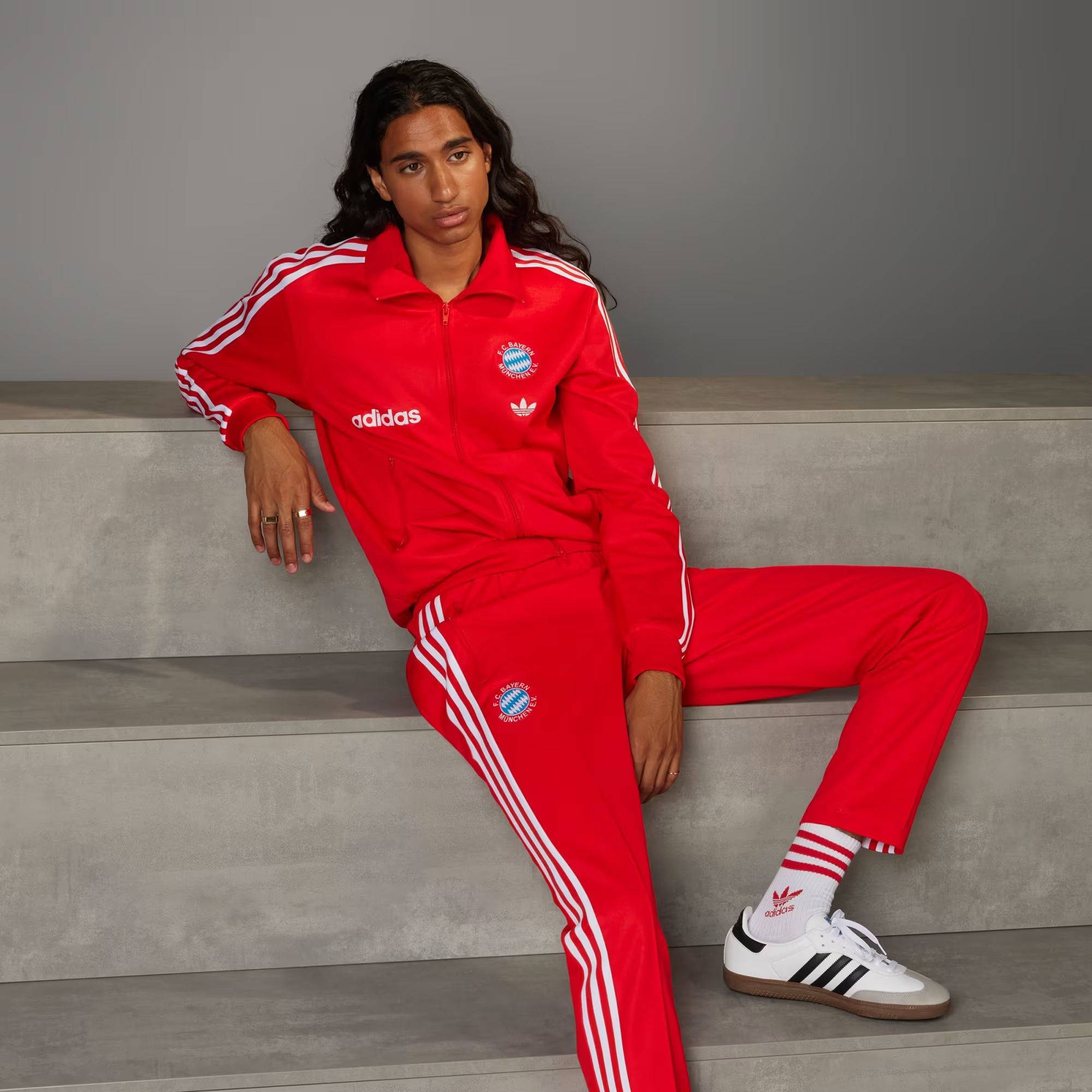 Suede adidas tracksuit on sale womens