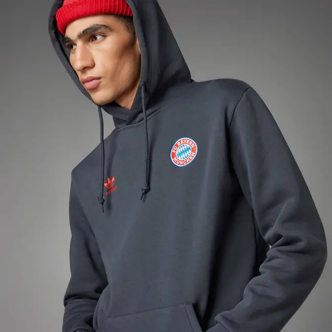 Men Campus hoodie gray  Official FC Bayern Munich Store