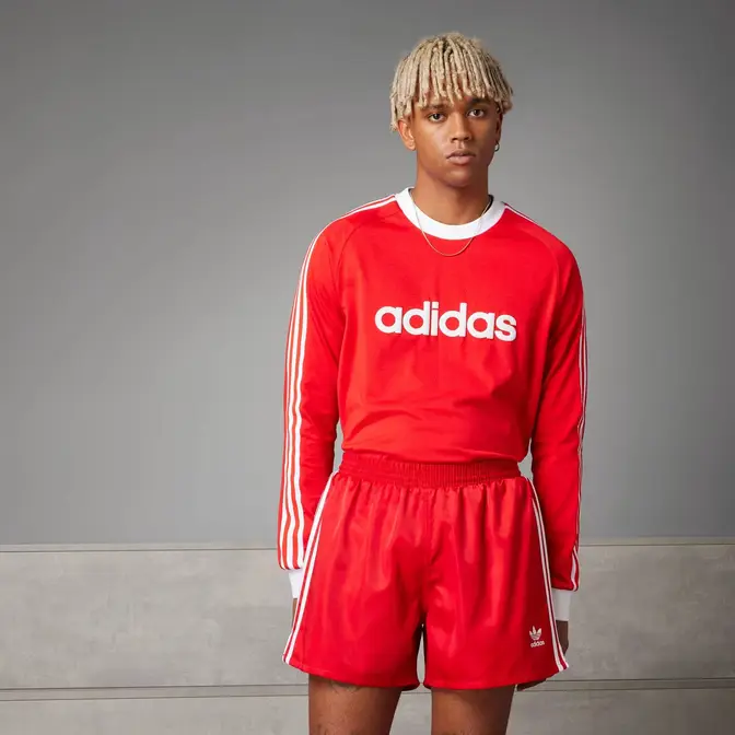 adidas FC Bayern Originals Shorts Red Front
