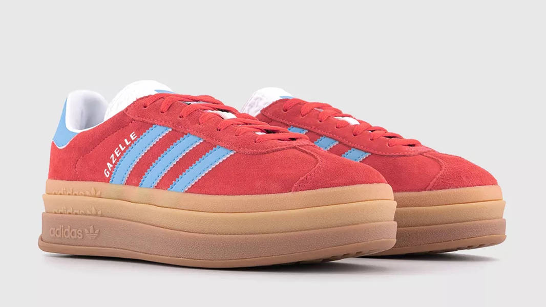 adidas Gazelle Bold Active Pink Semi Blue IE0421 Side