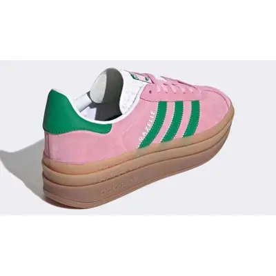 adidas Gazelle Bold True Pink Green | Where To Buy | IE0420 | The Sole ...