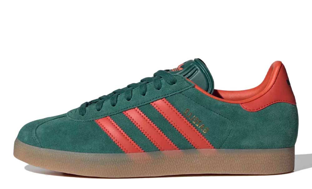 adidas Gazelle Collegiate Green Red