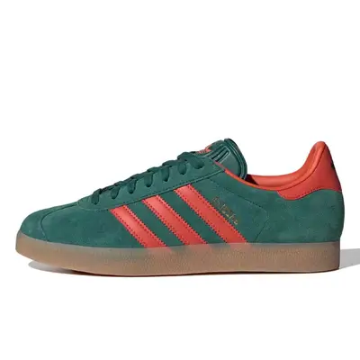adidas Gazelle Collegiate Green Red | Where To Buy | IG6200 | The Sole ...