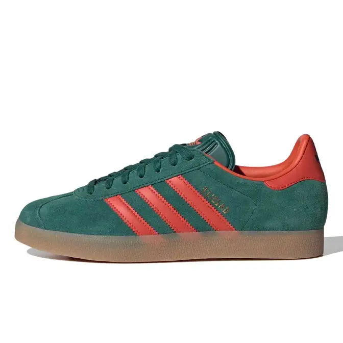 adidas Gazelle Collegiate Green Red