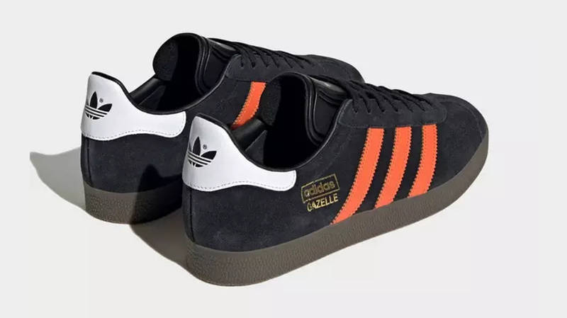 Orange and hotsell black gazelles