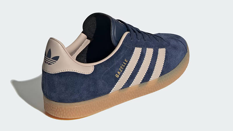 adidas Gazelle GS Night Indigo Taupe IE8605 Back