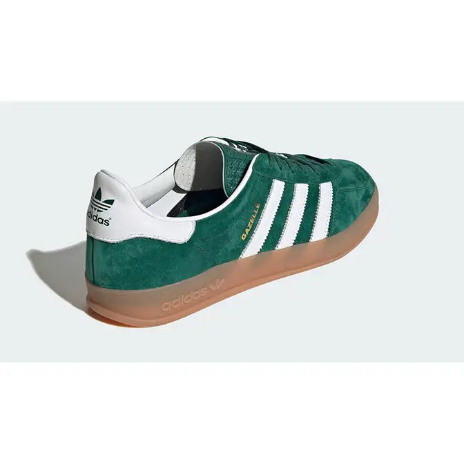 Adidas gazelle clearance green gum sole