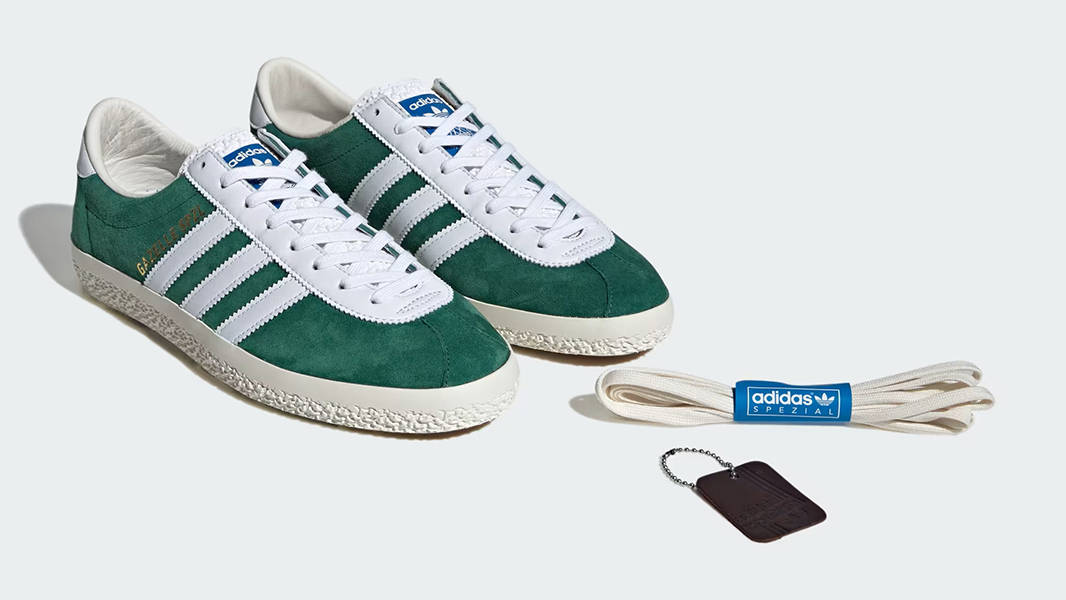 adidas Gazelle SPZL Green White IF5787 Front