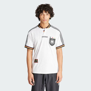 adidas germany 1996 home jersey white feature w380 h380