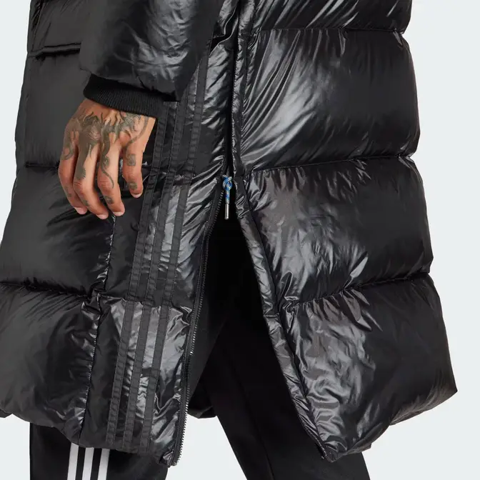 SAM. Men's Dark Marine Quilted Down Puffer Jacket - Lightweight & Water Repellent (Size Large)