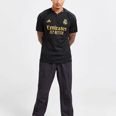 adidas Real Madrid 2023-24 Third Bellingham 5 Shirt Black Full Image