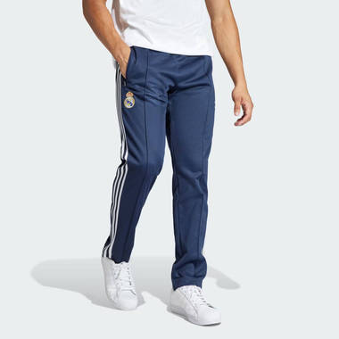 adidas real madrid beckenbauer tracksuit bottoms legend ink feature w380 h380