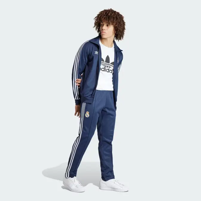 adidas Real Madrid Beckenbauer Tracksuit Bottoms | Where To Buy ...