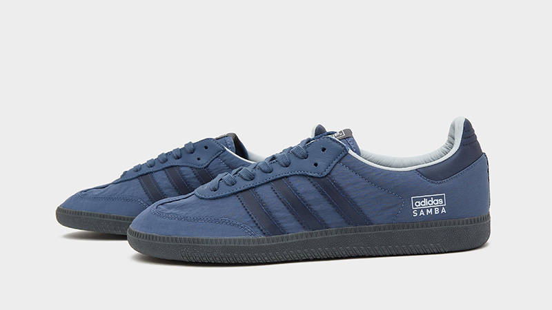 adidas Samba OG Blue Womens side