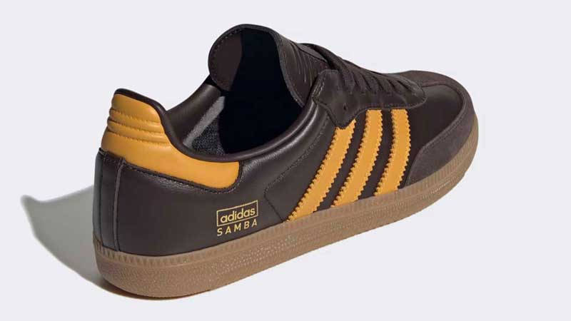 adidas Samba OG Dark Brown Yellow | Where To Buy | IG6174