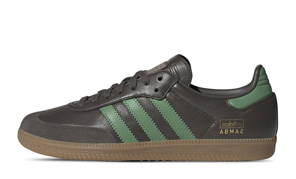 adidas Samba OG Shadow Olive Green Gum IG6175