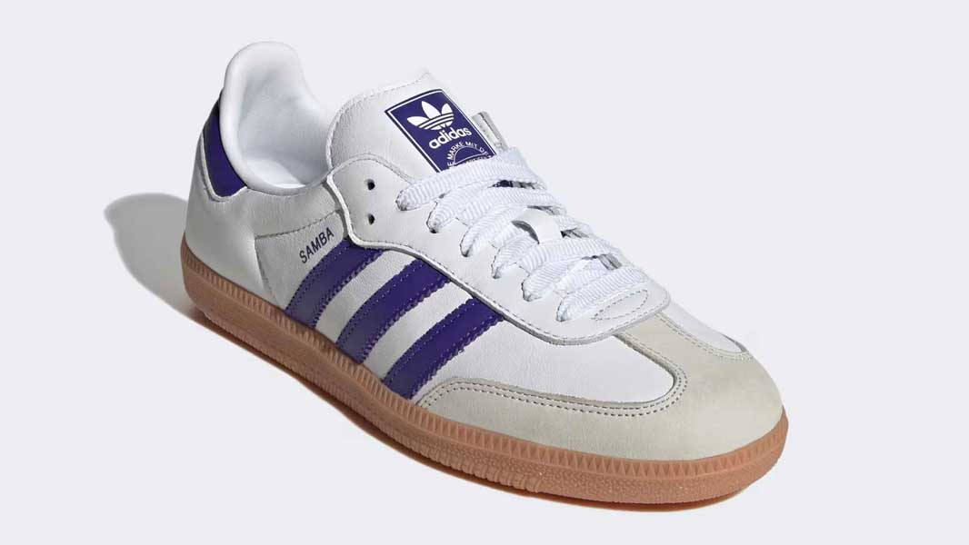 adidas Samba OG White Energy Ink Front
