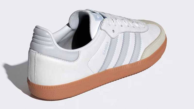 adidas Samba OG White Halo Blue | Where To Buy | IE0877 | The