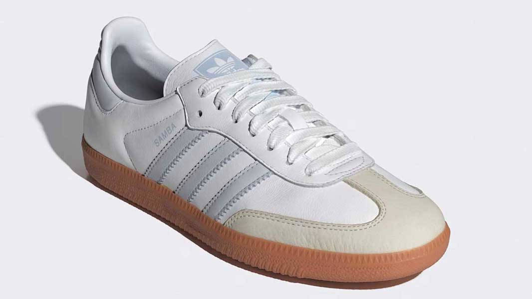 adidas Samba OG White Halo Blue Front