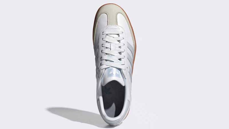 adidas Samba OG White Halo Blue Middle