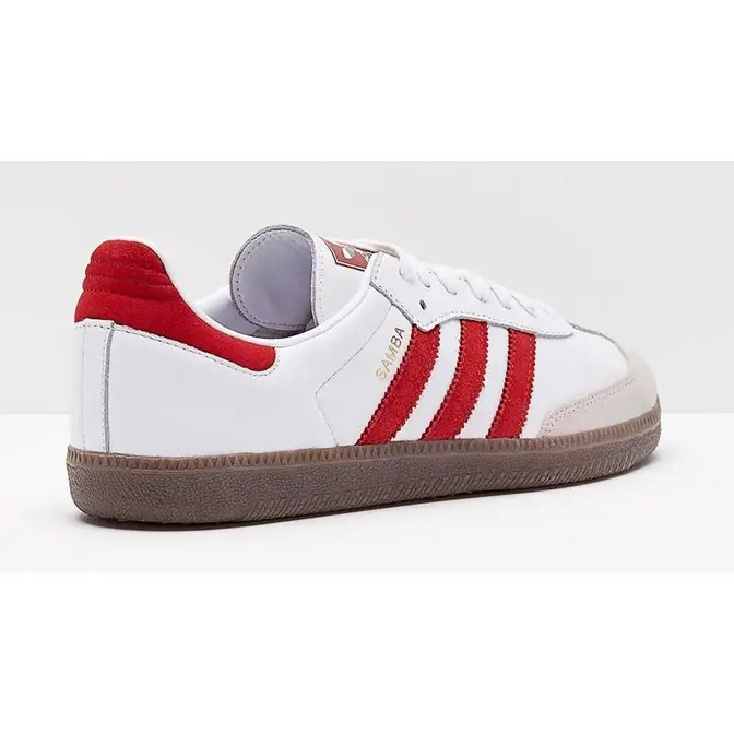 Adidas samba sale red