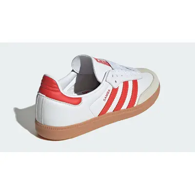 adidas michigan Samba OG White Solar Red IF6513 Back