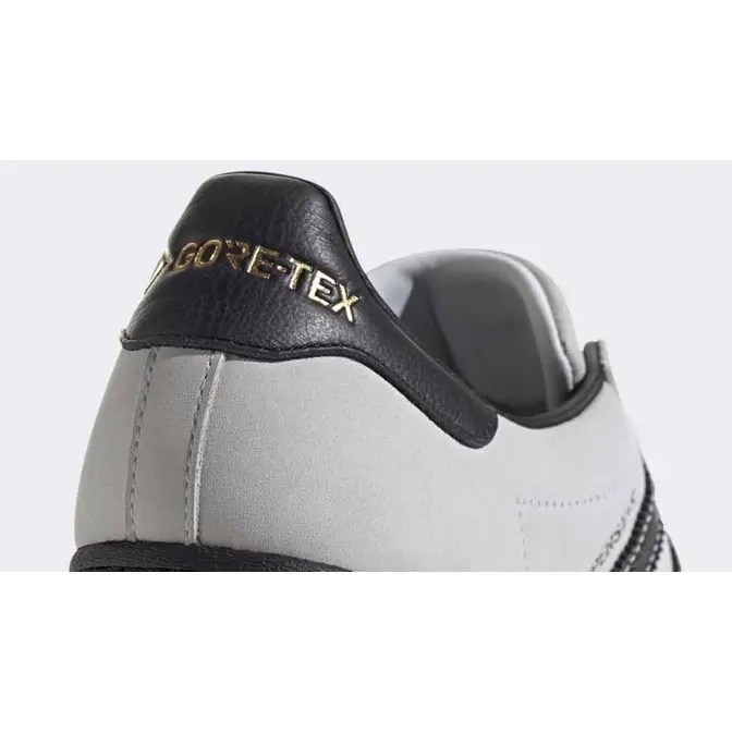 adidas sandals Superstar Gore-Tex Black White Closeup