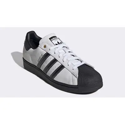 adidas sandals Superstar Gore-Tex Black White Front