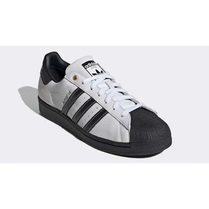 adidas sandals Superstar Gore-Tex Black White Front